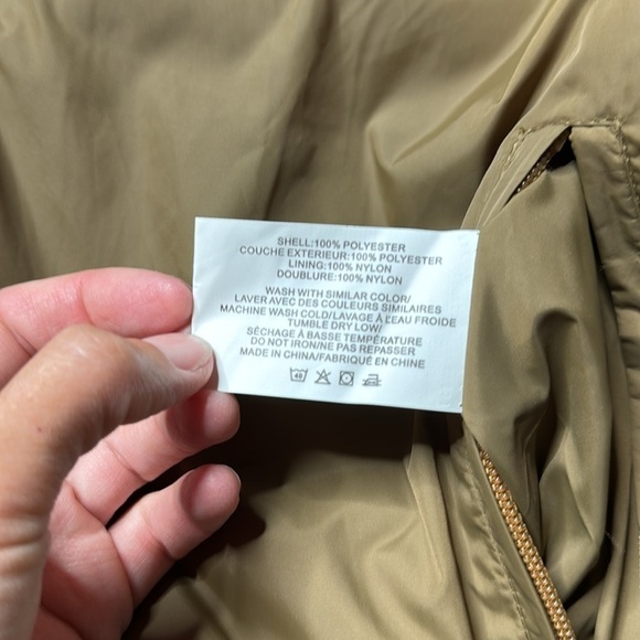 Zyia Active Reversible Camel Sierra Fleece Jacket XXL - Picture 10 of 10